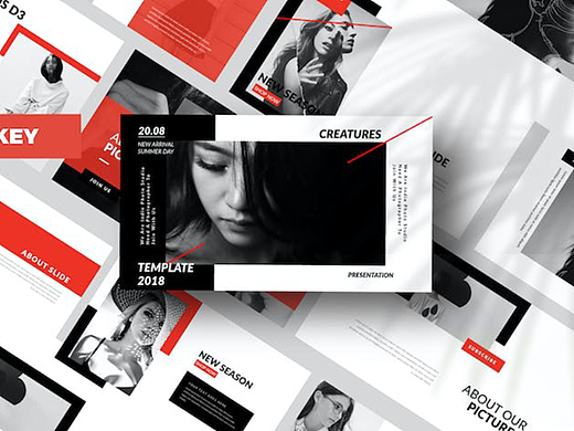 简约大气商业计划营销策划多用途国外KeyNote模板