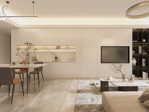 住宅空间 | 99m²小户型 | 效果表现