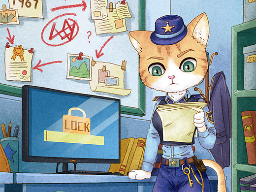 《咪莫》密室解密游戏（个人主页-ZNjA1MTg5ODA=） - 游戏原画 - 站酷设计师孙喵喵_原创素材 - 站酷ZCOOL