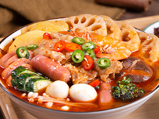 麻辣烫调味料拍摄
