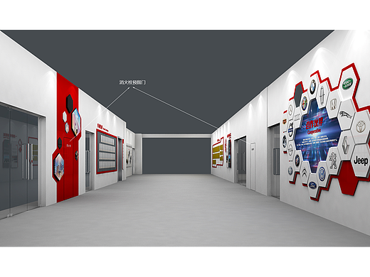 【展厅设计】鸿图展厅设计