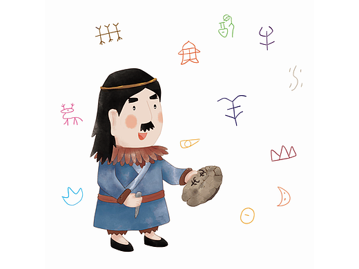 仓颉造字～让孩子更好的了解中华文字文化～插画-绘本4000111天前小