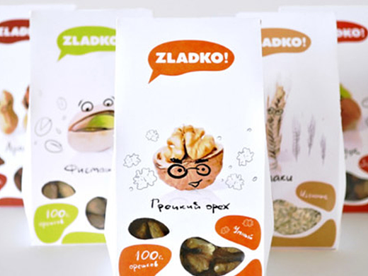 坚果和谷物包装设计