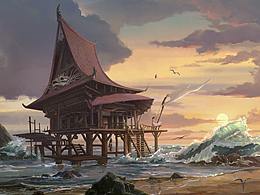 渔舍（The fishing House on Stilts ）