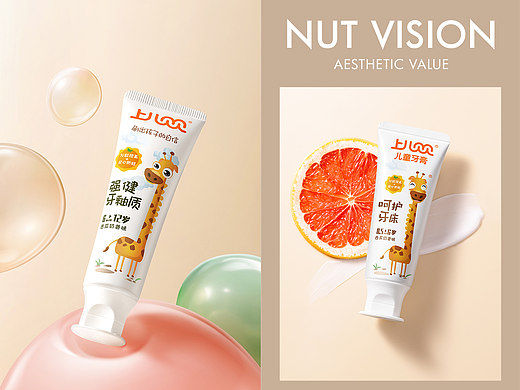 上儿贝贝牙膏 | 母婴产品 | 坚果视觉工厂