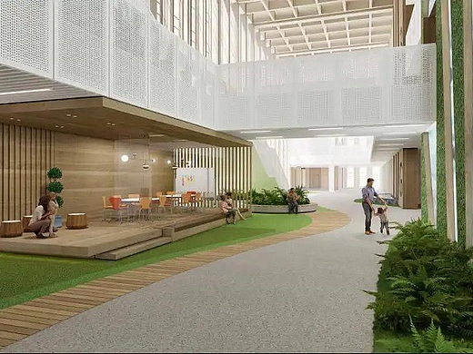郑州学校建筑设计-让空间更有体验感(二)