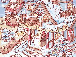 开启了猫猫的圣诞童话