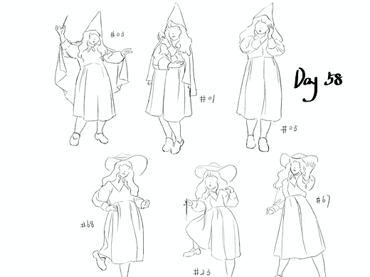 #速写60天挑战赛#day58@速写班长