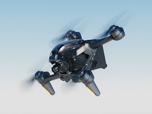 DJI FPV Series 飞临其境（个人主页-ZNjQ2OTg3ODA=） - 产品 - 站酷设计师X_Astronaut原创素材 - 站酷ZCOOL