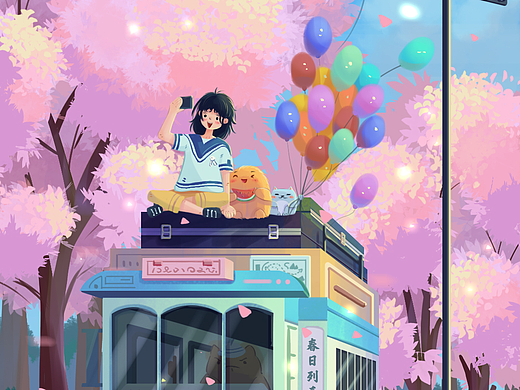 今年的樱花·你·还打算一个人去看吗？