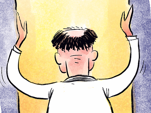 漫画 / 惊喜真是秃如其来