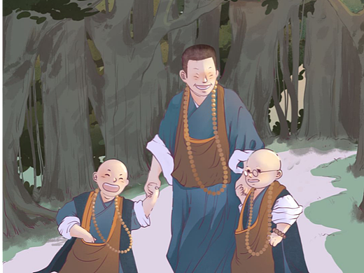 插画小习作-乌龙院