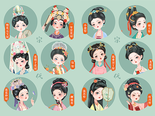 古装小像——宋小像女