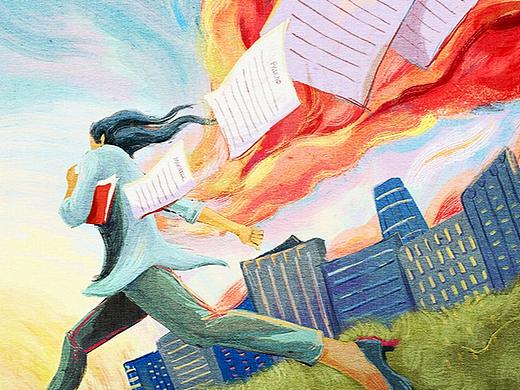 《无所畏惧》全案海报设计