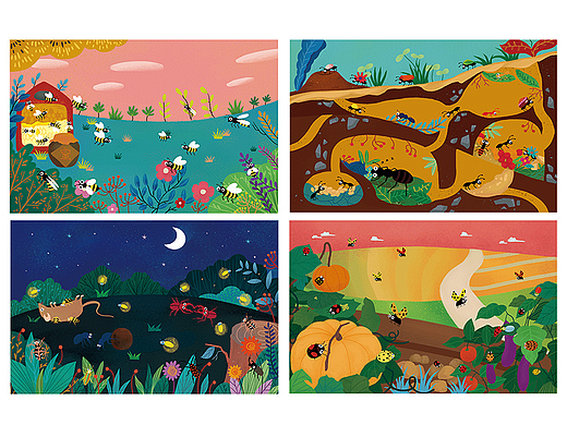 儿童绘本《自然科普贴纸书》