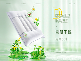 遠(yuǎn)夢(mèng)家居決明子枕電商設(shè)計(jì)