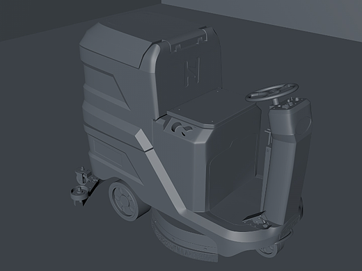 清洁车建模（个人主页-ZNjYxMjA1MjA=） - 产品 - 站酷设计师一曲相思树下原创素材 - 站酷ZCOOL