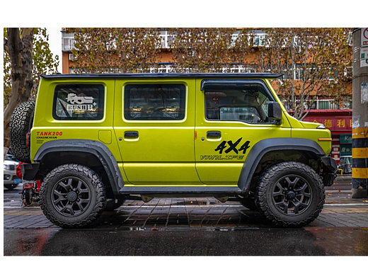 四驱越野面包车设计