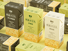 開鑫浓豆乳包装设计丨小黄豆乐园