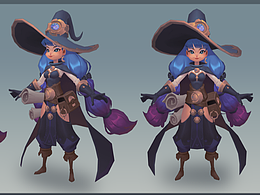欧美卡通作品(3D手绘角色)