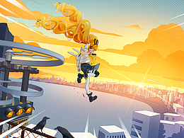 安琪拉皮肤宣发插画主kv设计