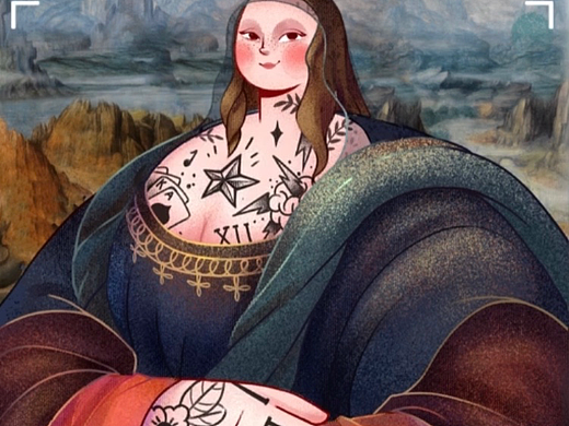 “大臂出奇迹”系列——蒙娜丽莎