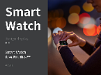 亚马逊-Smart Watch 智能手表 粉色，新版A+