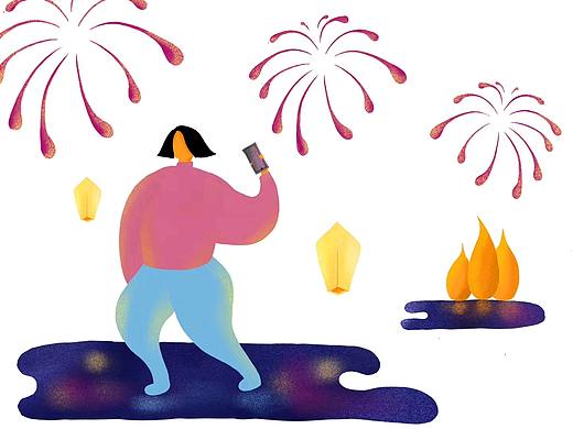 一副临摹一副创作