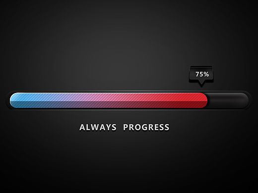 一组进度条控件临摹练习