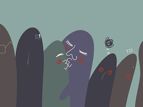 文明你我他，关爱单身狗（个人主页-ZMzEyODU4NDA=） - 新锐潮流插画 - 站酷设计师Estelle斌哥原创素材 - 站酷ZCOOL