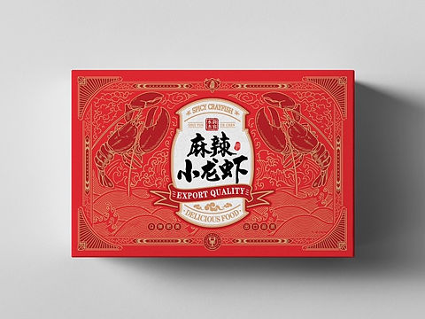 麻辣小龙虾包装设计