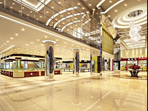 几年以前设计的综合商场（个人主页-ZMTQwMDAzNjQ=） - 家装设计 - 站酷设计师yisheng688原创素材 - 站酷ZCOOL