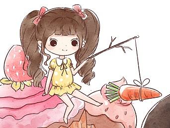 《兒插練習》（個人主頁-ZMTY3MzA0MzY=） - 商業(yè)插畫 - 站酷設計師熊貓不會喵喵喵原創(chuàng)素材 - 站酷ZCOOL