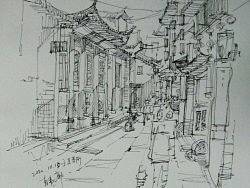 建筑速写