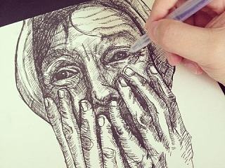 老人（个人主页-ZNzI0NzcyNA==） - 创作习作 - 站酷设计师clair原创素材 - 站酷ZCOOL