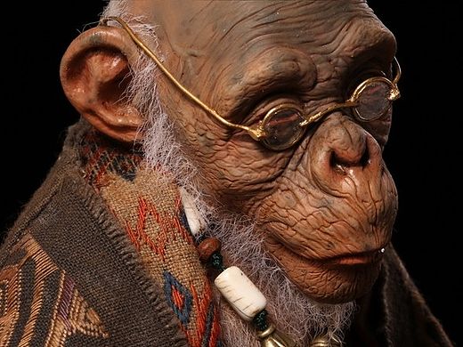 末那原创手办丨《老猿》