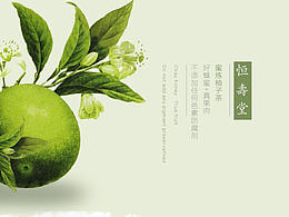 恒寿堂企业站改版（小组作品）
