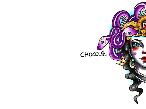 美杜莎（个人主页-ZMzcxMDY1NjQ=） - 创作习作 - 站酷设计师Choco_乐原创素材 - 站酷ZCOOL