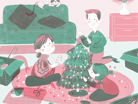 圣诞图（个人主页-ZMzI1MjcwNzY=） - 创作习作 - 站酷设计师炸酱面的酱原创素材 - 站酷ZCOOL