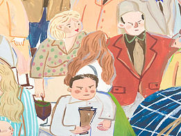 好多人（个人主页-ZNTE3ODk5MjQ=） - 商业插画 - 站酷设计师都安原创素材 - 站酷ZCOOL