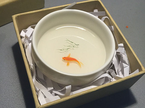 树脂画 金鱼草