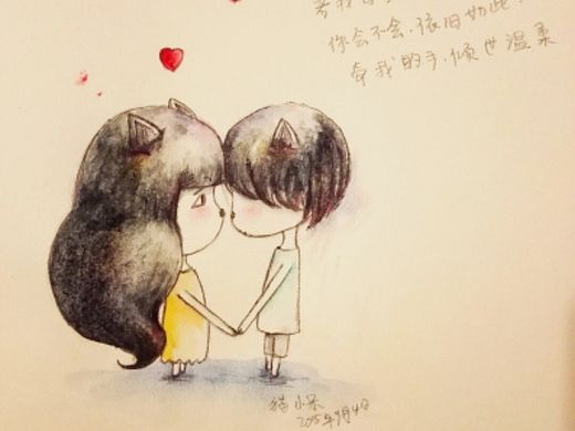 猫小呆  漫画  插画  手绘  动漫  涂鸦