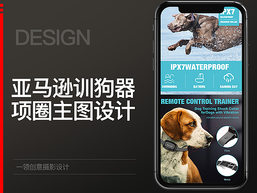 亚马逊训犬器渲染+设计主图