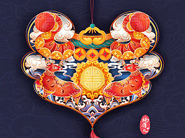 中国风插画作品集