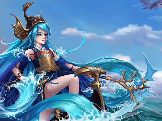 阴阳师同人（个人主页-ZNDM3MjA1MTY=） - 游戏原画 - 站酷设计师稚龙原创素材 - 站酷ZCOOL