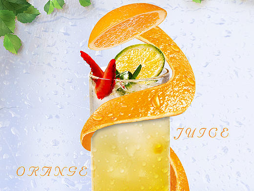 饮品合成海报（个人主页-ZMTgxNjUwOTI=） - 海报 - 站酷设计师不想扣图的射击尸原创素材 - 站酷ZCOOL