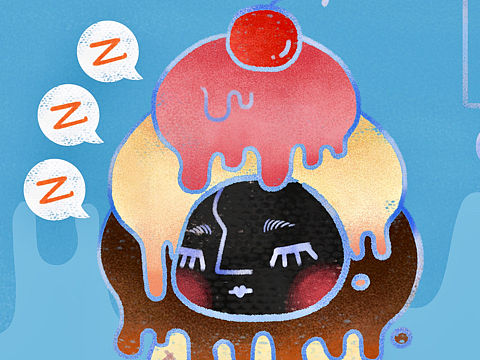 肥胖 冰淇淋（個(gè)人主頁(yè)-ZMzI4MDIxMjQ=） - 創(chuàng)作習(xí)作 - 站酷設(shè)計(jì)師一野菜男爵一原創(chuàng)素材 - 站酷ZCOOL