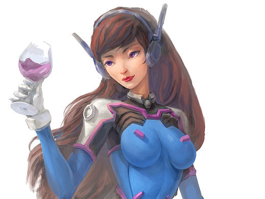 D VA 同人  背景再说吧~~