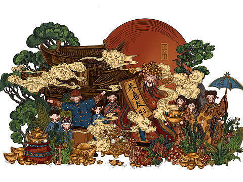 财—再次祝福你发大财