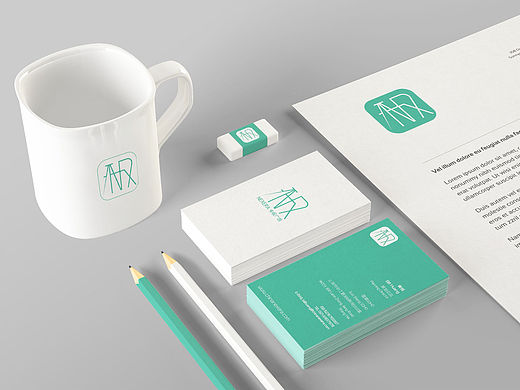 未极广告logo设计,VI设计